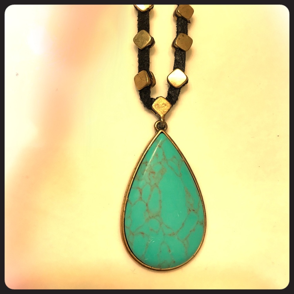 Lucky Brand turquoise necklace